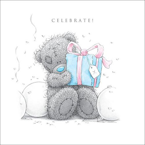 Celebrate Me to You Bear Birthday Card £2.09